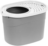 IRIS USA Top Entry Cat Litter Box, 