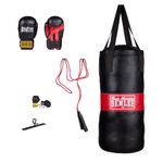 BENLEE Rocky Marciano Punchy Boxing Bag and Gloves Set - Black, One Size