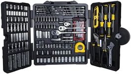 Stanley 73795 Mixed Tool Set, 210 Pieces - Polished Chrome