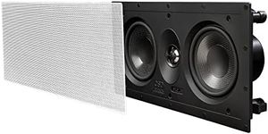 OSD Audio T53LCR 5.25-Inch in-Wall Center Channel with 1-Inch Aluminium Dome Tweeter, Black Series