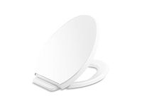 Kohler K4748-RL-0 Saile Elongated Closed-Front Toilet Seat with Soft Close and Quick Release White