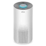 Afloia Air Purifier for Home Bedroom, 3 Stage Filter, Quiet 22dB Sleep Mode for Large Room Up to 1076 Ft², Air Cleaner for Pets Dust Dander Mold Pollen, Odor Smoke Eliminator, White,7 Color Light