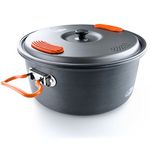 GSI Outdoors Halulite 3.2 Liters Cooking Pot and Lid | The Ultralight Perfect Packable Cooking Pot