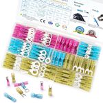 TICONN 120Pcs Heat Shrink Wire Conn