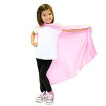 Everfan Superhero Capes for Kids Child Super Hero Cape | Polyester Satin (Pink)