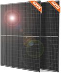 DOKIO 2PCS 400 Watt Solar Panels 10