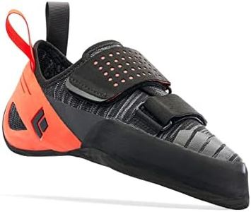 BLACK DIAMOND Zone Climbing Shoe, Black, 3.5 Narrow Women/6 Narrow Men
