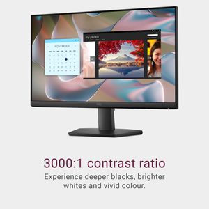Dell 22" Full HD Monitor – 100Hz VA, HDMI/VGA, VESA, 3-Year Warranty, Black