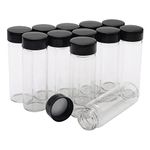 12PCS 30ml Insect Collection Bottles Glass Insect Vials Entomology Jar Bug Collection Viles Pollen Container Sample Vial