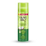 ORS Olive Oil Nourishing Sheen Spray - 481 ml, Infused With Coconut Oil For Soothing Scalp & Helps Hydrating Dry & Thirsty Hair (Packaging may vary)