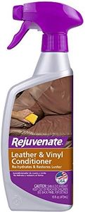 Rejuvenate High Performance Leather & Vinyl Conditioner Perfect for Auto Furniture Shoes Bags Coats and More Rehydrate Restore and Protection with No Greasy Residue