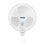 Luminous Speed Max Hi-Speed 400mm Wall Fan For Bathrooms, Kitchens, Restaurants with High Air Thrust (2-Year Warranty, White)