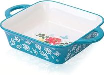 Wisenvoy 8x8 Baking Pan Brownie Pan Casserole Dish Ceramic Baking Dish Casserole Dishes For Oven Square Baking Pan