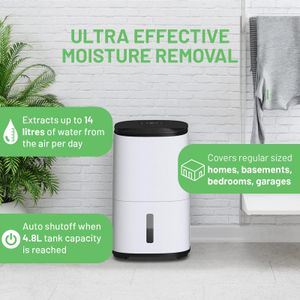 MeacoDry Arete One 20L Dehumidifier – Quiet Home Moisture Removal