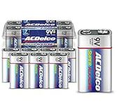 ACDelco 8-Count 9 Volt Batteries, M