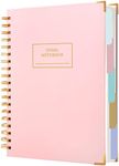 Hardcover Spiral Notebook with Tabs