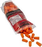 Allen Company® Foam Ear Plugs, 32 dB NRR, ANSI S3.19 & CE EN352-1 Hearing Protection Rated, 50-Pack, Orange