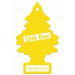 Little Trees Air Freshener Tree MTZ01 Vanillaroma Fragrance For Car Home Boat Caravan - Six Pack