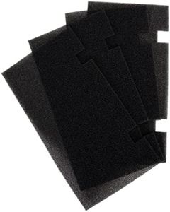 Camco RV A/C Air Filter Replacements | Compatible with Dometic Ducted Return Air Assemblies Requiring a 7-11/16-inch x 14-1/8-inch Grille | Contains (4) Air Filters, Black (40408)