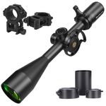 WestHunter Optics WHT-C 6-24X50 SFP Riflescope, 1 inch/25.4 mm Tube Second Focal Plane 1/10 MIL Precision Shooting Scope, with Picatinny Mount