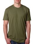 Pliuegy N6210 Next Level Men's CVC Crew T-Shirt Large Green (Military Green)