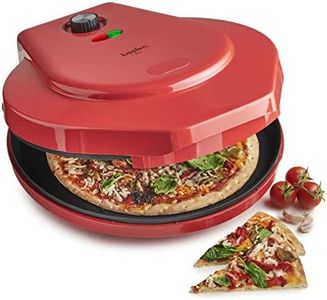 KAPPLICO Pizza Oven/Pizza Maker - 1400W in Red, Low/High Slow Cook With Auto Keep Warm, 12-inch / 30cm, 2 Year Warranty KPIZZAPRO
