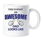 60 Second Makeover Limited This is What an Awesome Dad Looks Like Mug Fathers Day Dad Present Gift