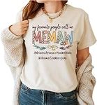 Personalized memaw shirt, my favori