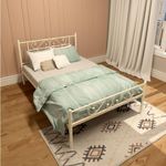 Metal And Wood Bed Frame