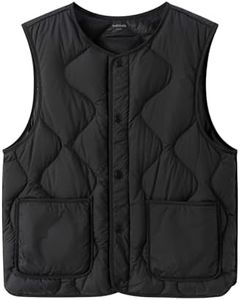 Balabala Kids Heated Vest Girls Puffer Vest Wind Proof Sleeveless Outwear Vest Warm Lightweight Winter Coat with Pocket
