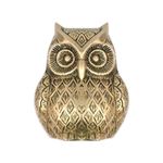 TREE MAISON CORONATING HOMES Brass Vaastu Owl | Home Decor | Feng Shui | Maha Vastu Shastra Remedies | Showpiece | Size - 3.5 Inch (Approx) | Weight - 540 G (Approx) | Pack of 1