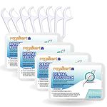 Royalkart 3 in 1 Tooth Cleaning Dental Floss Toothpicks for Clean Teeth Fresh Breath and Healthy Gums (Pack Of 120pcs).