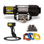 Champion Power Equipment 14001 4000 lb. ATV/UTV Winch Kit (12V DC)