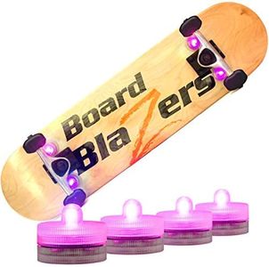 Board Blazers LED Skateboard Lights Underglow - Ideal Skateboard Gift & Skateboard Accessory. Perfect LED Longboard Light or Scooter Light Great Stocking Stuffer for Kids