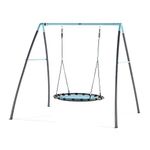 Plum Premium Metal Nest Swing Set with Mist Spray Feature