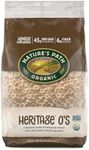 Nature's Path Organic Heritage O's Cereal, 2 Lbs. Earth Friendly Package (Pack of 6), Non-GMO, 6 Ancient Grains, 24g Whole Grains, 4g Plant Based Protein