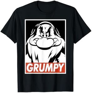 Disney Snow White Grumpy Streetwear Poster Maglietta