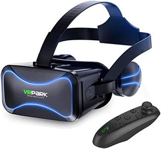 Mify Casque de réalité virtuelle VR Pour Smartphone avec télécommande Lunettes 3D Casque de réalité virtuelle pour jeux VR et films 3D