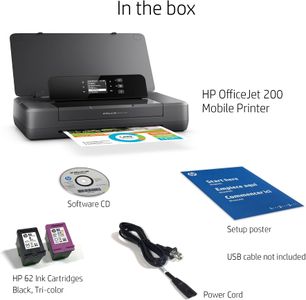 HP OfficeJet 200 Wireless Portable Printer – Compact Mobile Printing