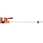 WellCut Bar Clamps 800mm x 95mm, Parallel Jaw Clamp, Quick Release Professional Woodworking F Clamps with 600kg Clamping Force Heavy Duty Super Strong Fully Adjustable