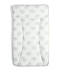 Mamas & Papas Essentials Baby Changing Mat, Easy Clean PVC Coated Design, Elephant Family