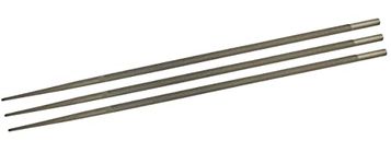 Inditrust 3Pcs/Set 4mm Round High Carbon Steel Sharpening Chainsaw Saw Chain Files Sharpener for Wood Working