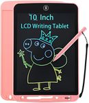 LCD Writing Tablet 10 Inch, Toys Doodle Board Toddler Drawing Tablet for 3 4 5 6 7 Years Old Girls Boys, Erasable Electronic Drawing Pads for Kids Todders - Pink