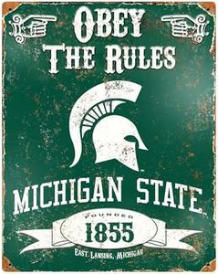 Party Animal NCAA Vintage Wall Décor, Michigan State Spartans