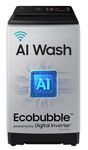 Samsung 8 Kg, 5 Star, AI Wash, AI Energy Mode, Wi-Fi, Ecobubble, AI VRT+, Super Speed, Soft Closing Door, Digital Inverter, Fully-Automatic Top Load Washing Machine (WA80F08S2LTL, Lavender Gray)