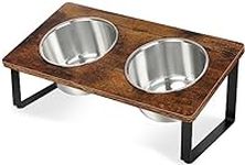KEVIDEAWL Elevated Dog Bowls for Sm