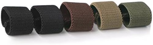 JASGOOD Nylon Canvas Web Belt Elastic Loop Keeper for 1.5inch Wide Belt