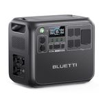 BLUETTI Portable Power Station AC200L, 2048Wh LiFePO4 Battery Backup, Expandable to 8192Wh w/ 4 2400W AC Outlets (3600W Power Lifting), 30A RV Output, Solar Generator for Camping, Home Use, Emergency