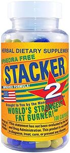 Stacker 2 Fat Burner Capsules, Ephedra Free, 100-Count Bottle