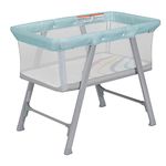 Cosco SleepAway Bassinet, Breathable mesh Sides Provide Increased air Flow and Keep Baby Cooler, Rainbow